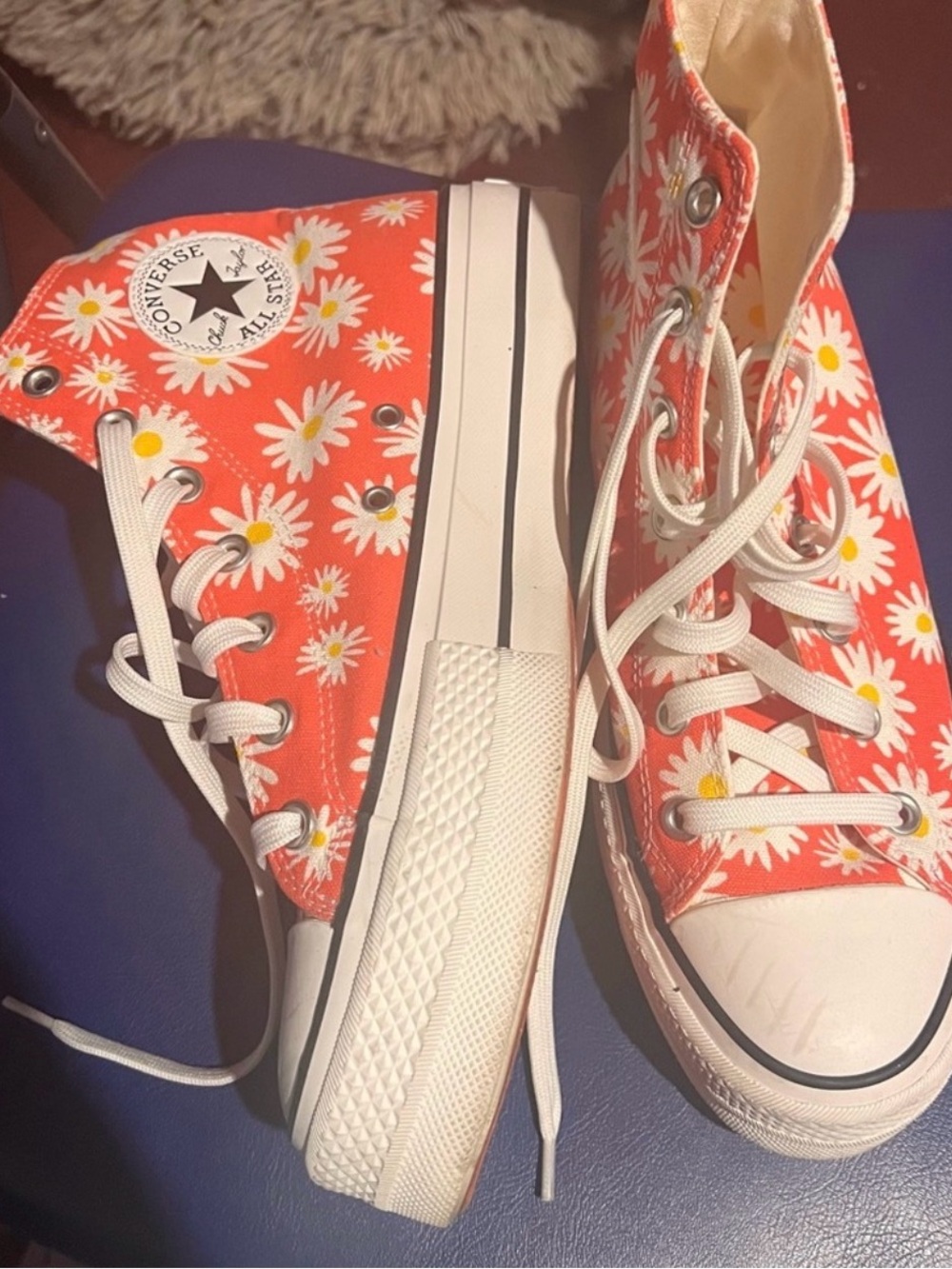 Converse Platform Chuck Taylors Daisy